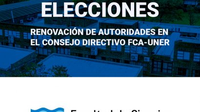 RENOVACIÓN DE AUTORIDADES EN EL CONSEJO DIRECTIVO FCA-UNER