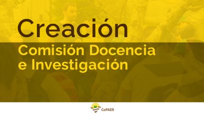 CREACIÓN DE LA COMISIÓN DE DOCENCIA E INVESTIGACIÓN