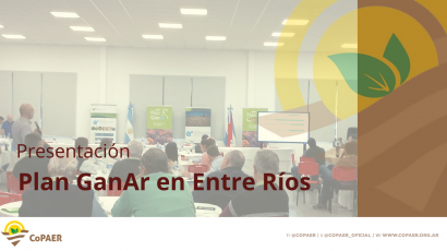 Invitación especial: Presentación del Plan GanAr en Entre Ríos