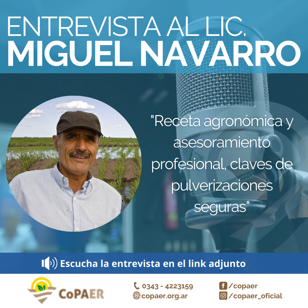 entrevista realizada al Lic. Miguel Navarro en LT 15 RADIO DEL LITORAL AM 560
