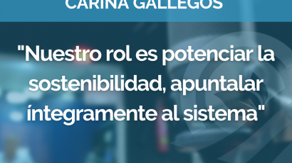 Entrevista a la presidente del CoPAER Carina Gallegos