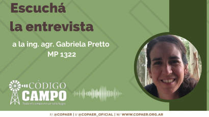 Entrevista a la Ing. Agr. Gabriela Pretto