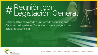 Reunión con Comisión Legislación General