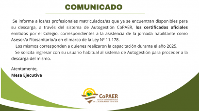Comunicado